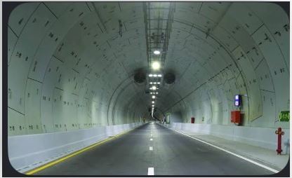 Suez Canal road tunnel interior